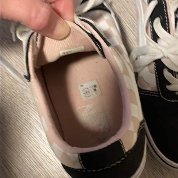 Pink Check Vans - Picture 6 of 10